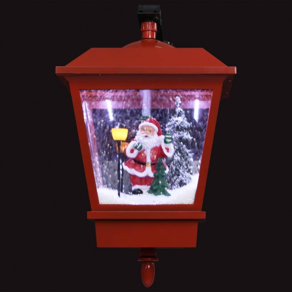 Lámpara de pared de Navidad LED y Papa Noel rojo 40x27x45 cm M 4