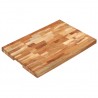 Tabla de cortar de madera maciza de acacia 60x40x4 cm 1