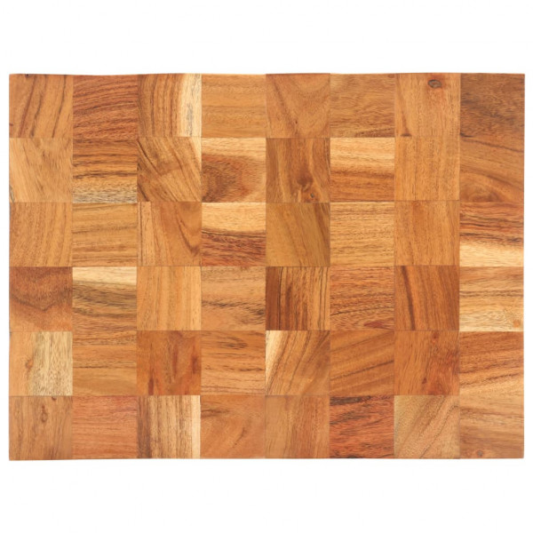 Tabla de cortar de madera maciza de acacia 40x30x3.8 cm M 4