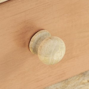 Mueble para la TV madera maciza de mango 110x30x45 cm H