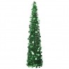 Árbol de Navidad artificial emergente PET verde 150 cm 1