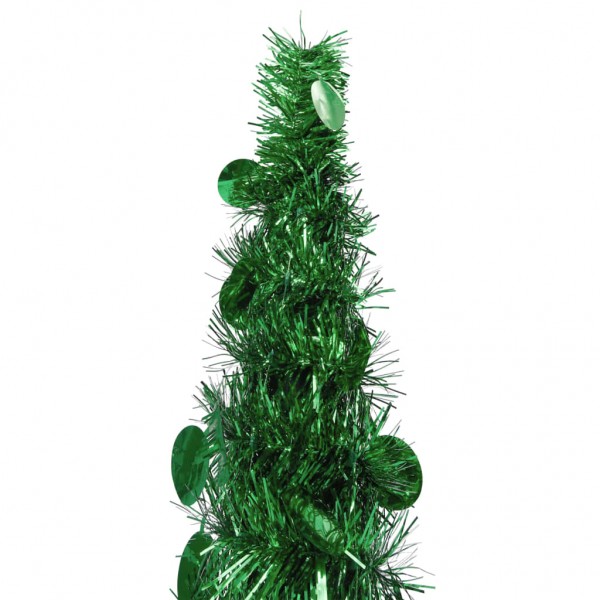Árbol de Navidad artificial emergente PET verde 180 cm M 2