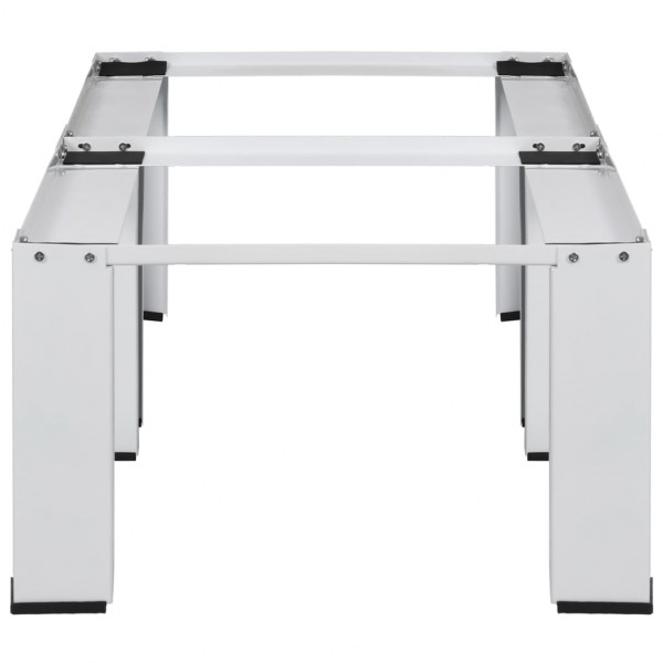 Pedestal doble de la lavadora y la secadora blanco M 4