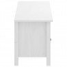 Móvel de TV Hill 110x40x47 cm pinho maciço branco 4