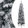 Árbol de Navidad artificial verde con nieve PVC 150 cm 1