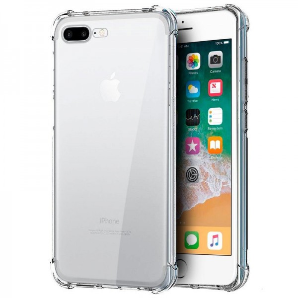 Carcasa COOL para iPhone 7 Plus / iPhone 8 Plus AntiShock Transparente D
