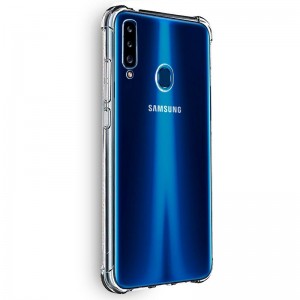 Carcaça COOL para Samsung A207 Galaxy A20s AntiShock Transparent H