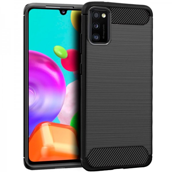 Carcasa COOL para Samsung A415 Galaxy A41 Carbón Negro D