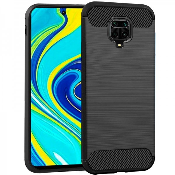 Carcasa COOL para Xiaomi Redmi Note 9S / Note 9 Pro Carbón Negro D