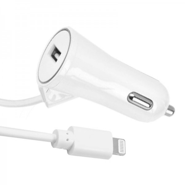 Cargador Coche iPhone / iPad Conexión Lightning (2 x USB) COOL D