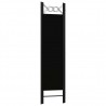 Biombo divisor de 3 paneles negro 120x180 cm 4