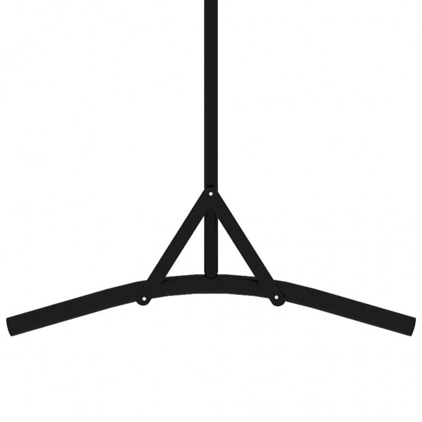 Biombo divisor de 1 panel negro 175x180 cm M 4