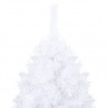 Árvore de Natal artificial com ramos grossos 180 cm PVC branco 3