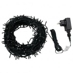 Cordão com 2000 luzes LED int./ext. IP44 200 m branco quente H