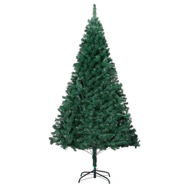 Árvore de Natal artificial com ramos grossos 180 cm PVC verde M 2