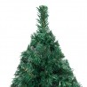 Árvore de Natal artificial com ramos grossos 180 cm PVC verde 3