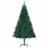 Árbol de Navidad artificial con ramas gruesas PVC verde 210 cm 2