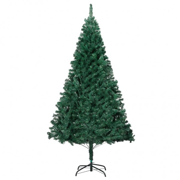 Árbol de Navidad artificial con ramas gruesas PVC verde 240 cm M 2