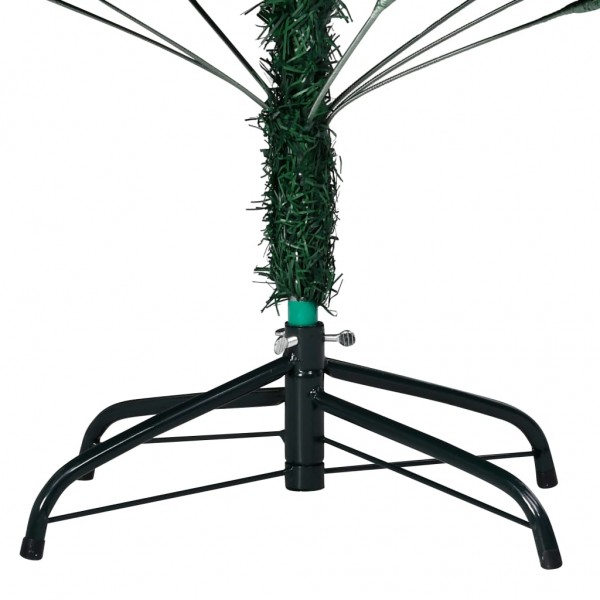 Árvore de Natal artificial com ramos grossos 240 cm PVC verde M 5