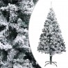 Árbol de Navidad artificial verde con nieve 240 cm 1