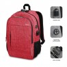 Mochila subblim urban lock rede para portáteis até 16'/40.64cm rosa 4