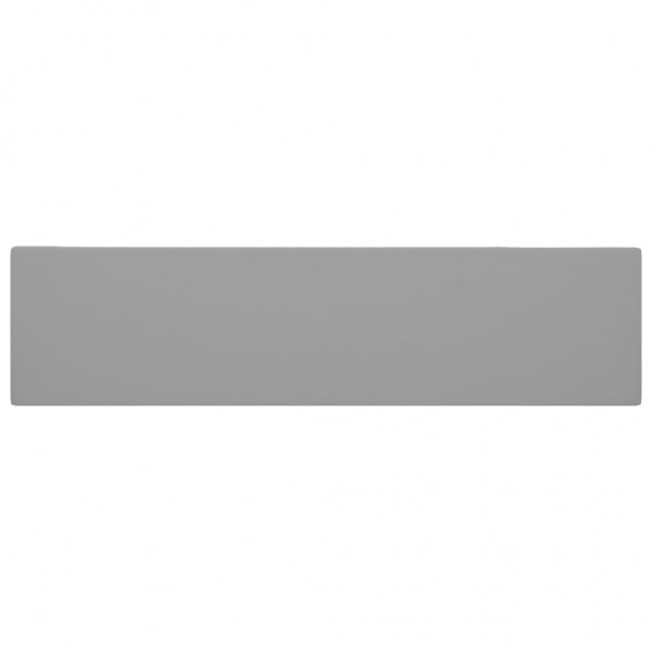 Lavabo con rebosadero cerámica gris claro M 4