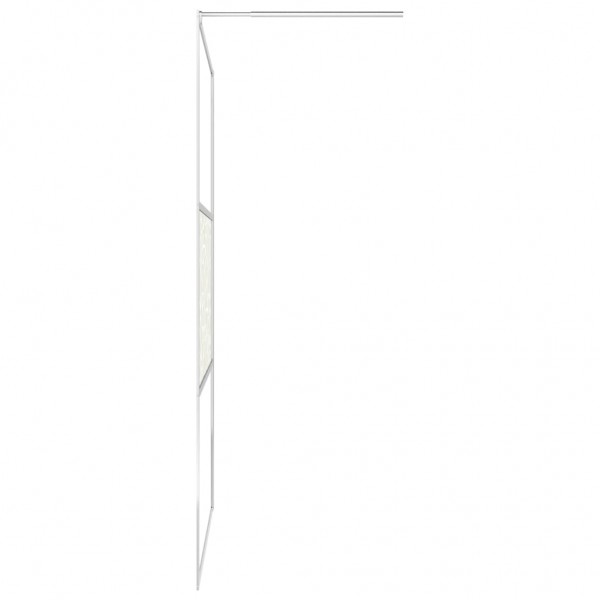 Divisória de chuveiro 90x195 cm vidro ESG design pedras M 5