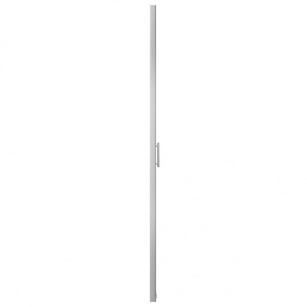 Puerta de ducha de vidrio templado esmerilado 100x178 cm M 4