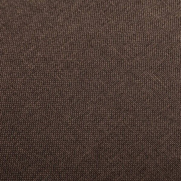 Taburetes de cocina 2 unidades tela marrón M 3