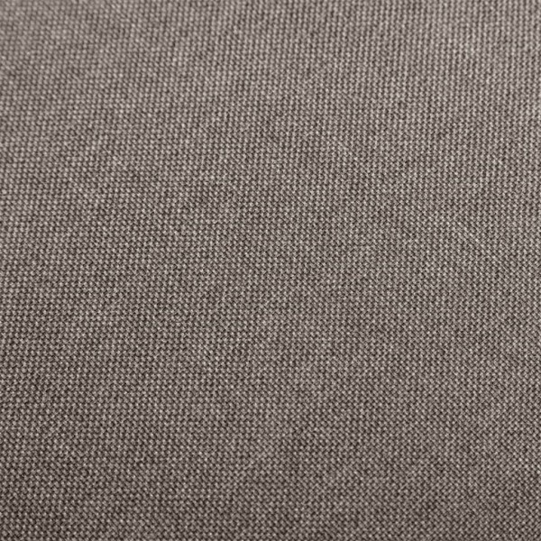 Taburetes de cocina 2 unidades tela gris taupe M 2