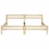Estructura de cama de madera maciza de mango 200 cm 3