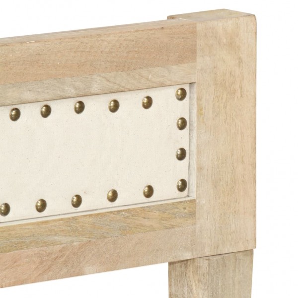 Estructura de cama de madera maciza de mango 200 cm M 5