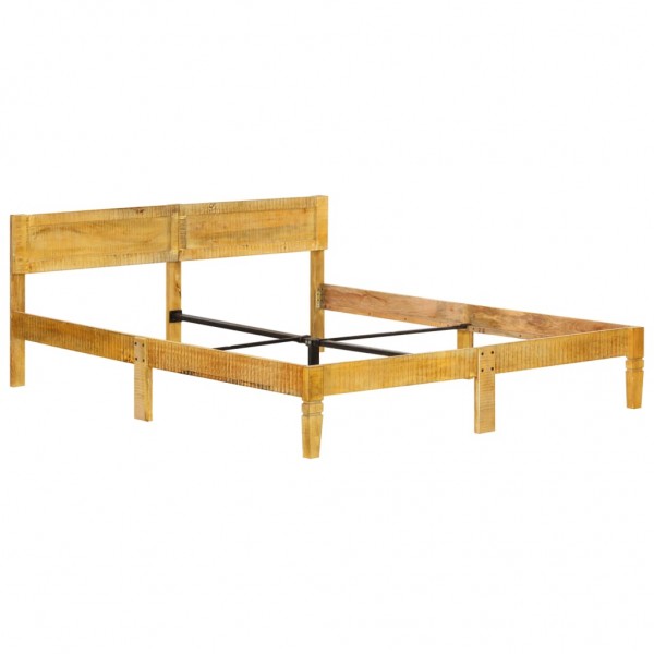 Estructura de cama de madera maciza de mango 180 cm M 2