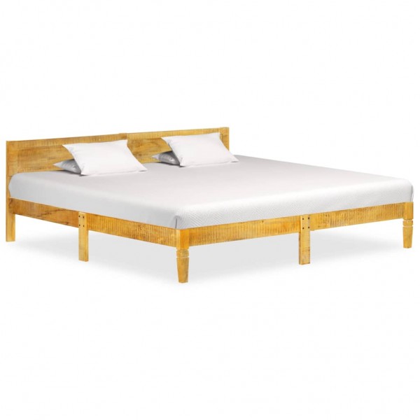 Estructura de cama de madera maciza de mango 200 cm D