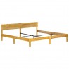 Estructura de cama de madera maciza de mango 200 cm 2