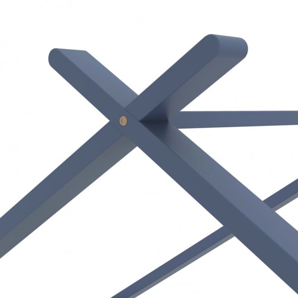 Estrutura de cama para crianças 90x200 cm pinho maciço cinzento M 5