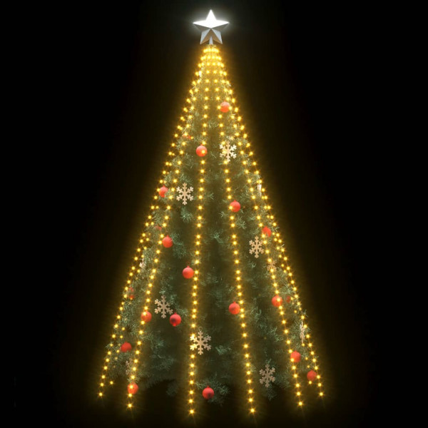 Cordão de luzes para árvore de Natal 500 luzes LED 500 cm M 3