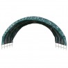 Tenda para gado PVC 3.7x3.7 m verde 4