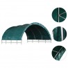 Tenda para gado PVC 3.7x3.7 m verde 5