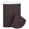 Cesto de canto para roupa suja 60 L bambu castanho 4