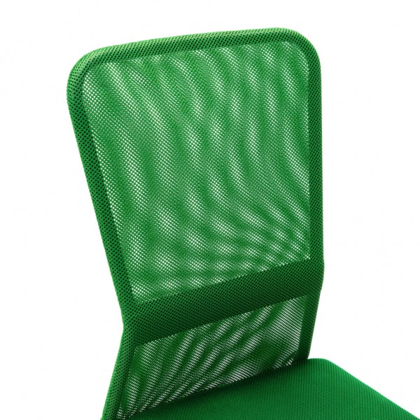 Silla de oficina de tela de malla verde 44x52x100 cm M 5