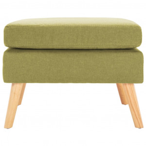 Reposapiés de tela verde H