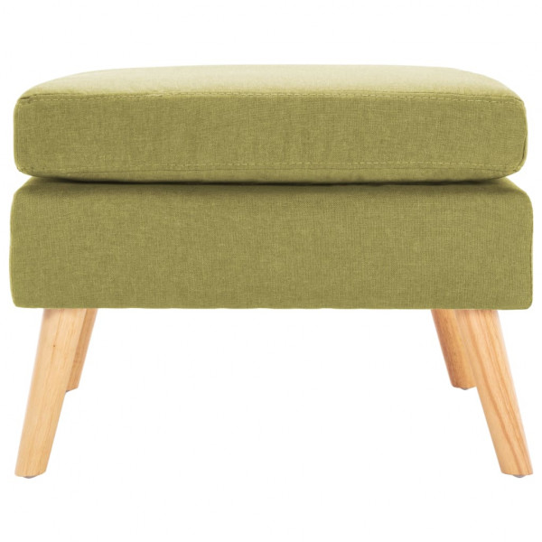 Reposapiés de tela verde M 2