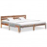 Estructura de cama de madera maciza de sheesham 200x200 cm 1