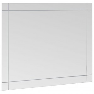 Espejo de pared vidrio 100x60 cm H