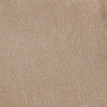 Cortina opaca con ganchos look de lino beige 290x245 cm 4