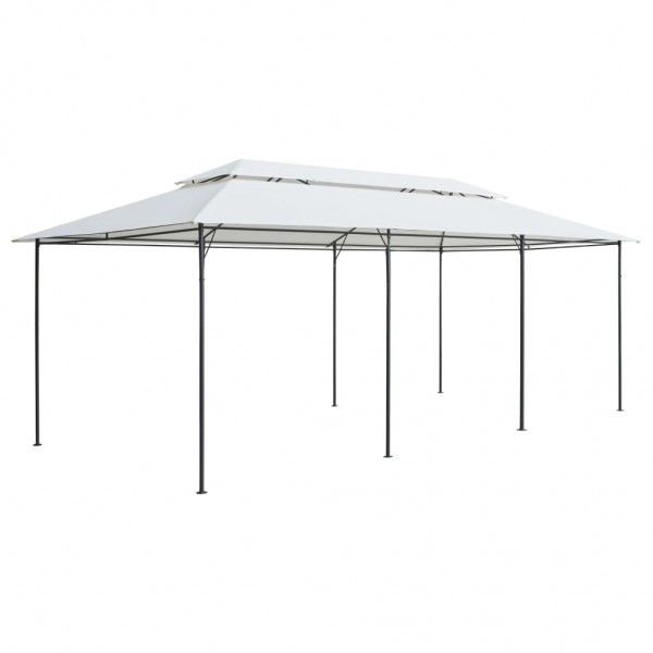 Cenador 600x298x270 cm blanco 180g/m² D