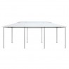 Gazebo 600x298x270 cm 180g/m² branco 5