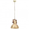 Candeeiro suspenso industrial redondo 25 W 30 cm E27 bronze 5