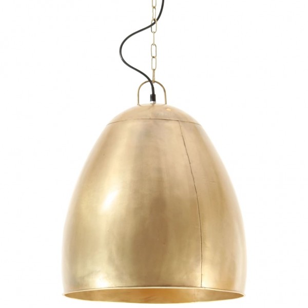Candeeiro suspenso industrial redondo 25 W 42 cm E27 bronze M 2